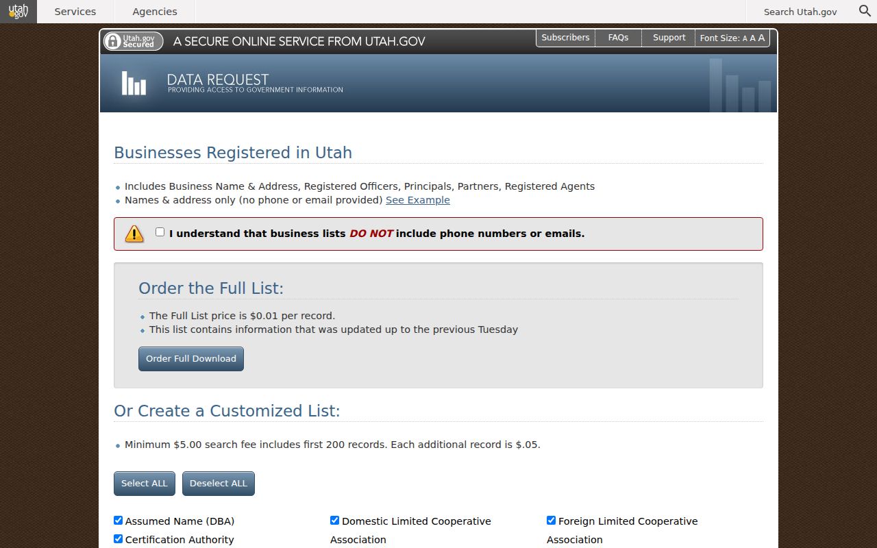 South Jordan ZIP code directory Utah business list ZIP filters